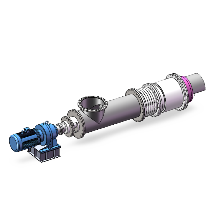 Spiral seal feeder