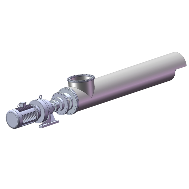Feed screw machine