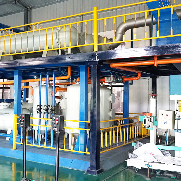 Non-condensable gas circulation heating