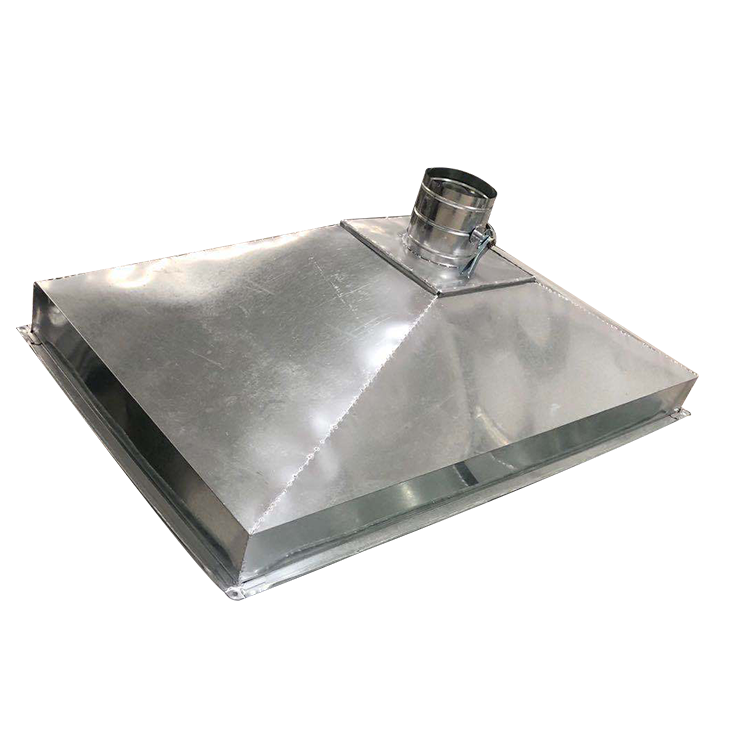 Gas collecting hood
