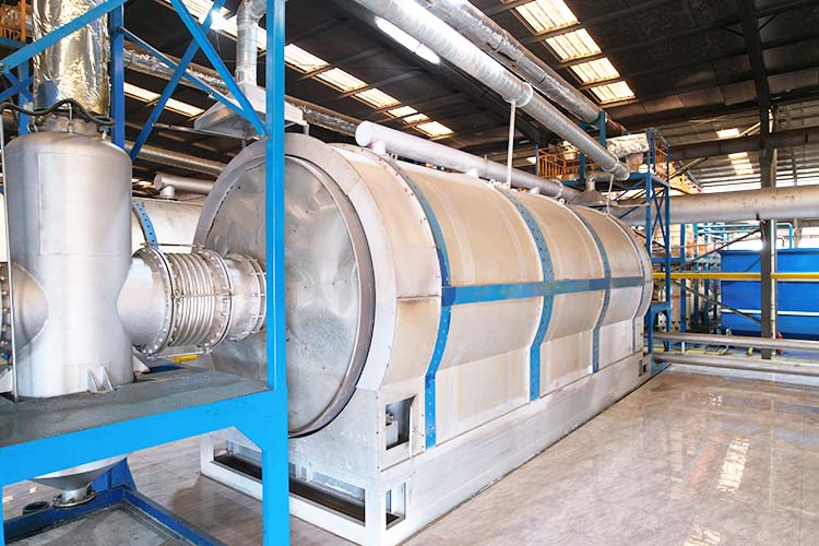 Waste tire refining equipment solves the problem of Japanese tires