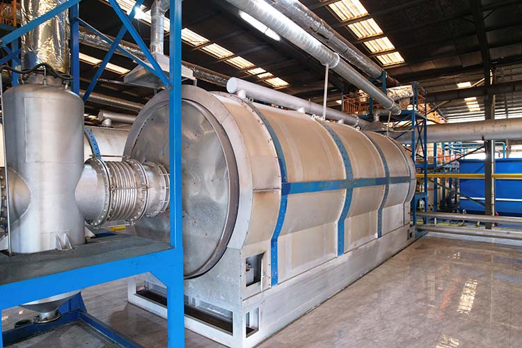 Waste tire refining equipment for customized services in South Korea