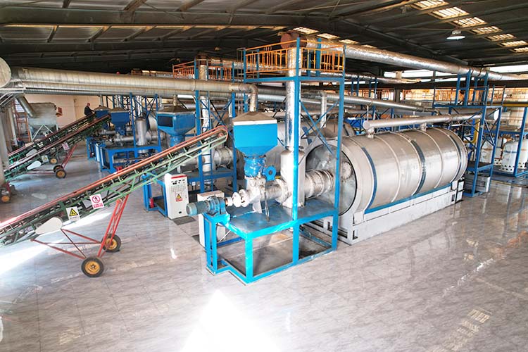 Czech waste tire equipment for fine crushing and purity improvement