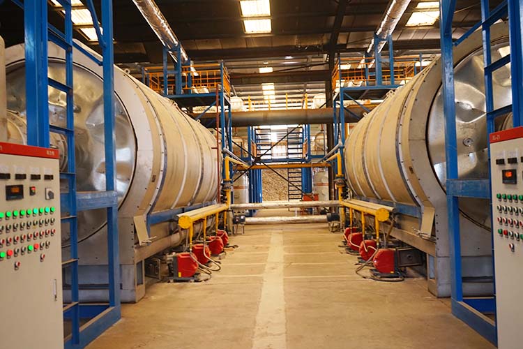 AIRIA certified compliant waste tire equipment in India