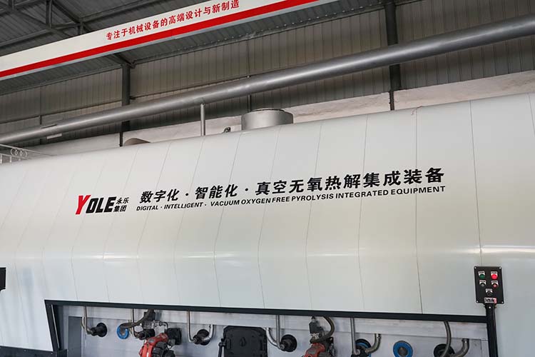 Waste tire refining equipment helps Indonesia treat waste