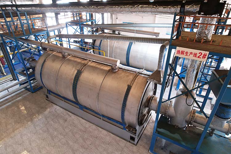 Waste tire refining equipment helps Myanmar treat waste