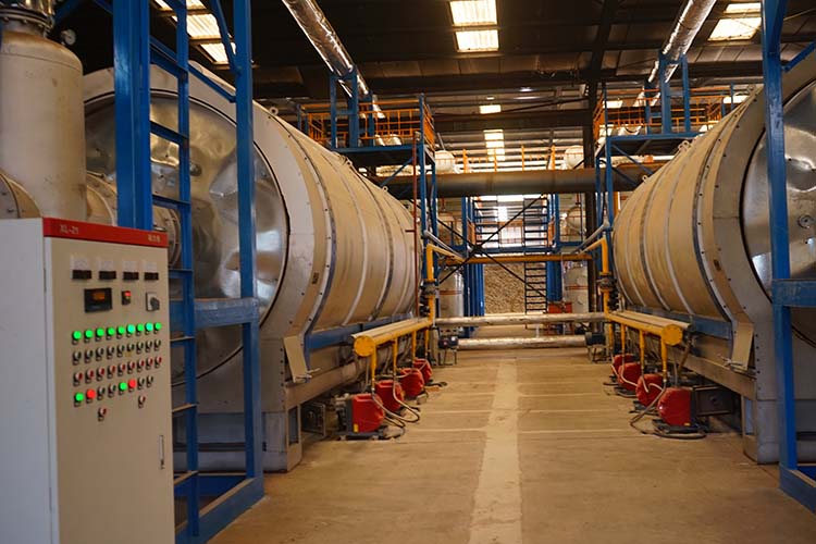 Waste tire refining equipment helps Indonesia treat waste