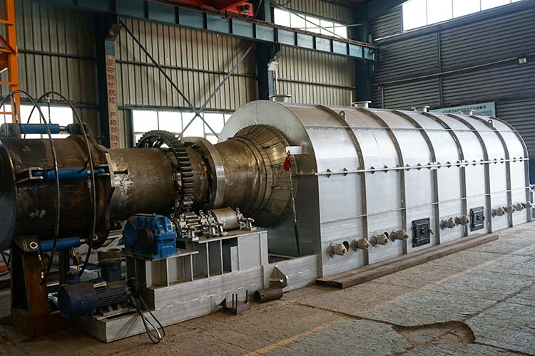 Korean oil sludge equipment anaerobic pyrolysis without exhaust gas pollution